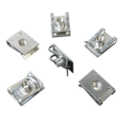 Metall halterung klammern - 6x,