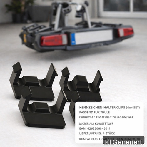 Kennzeichen halter clips - kennzeichen,