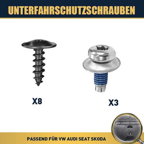 11x unterfahrschutz schrauben - unterfahrschutz,