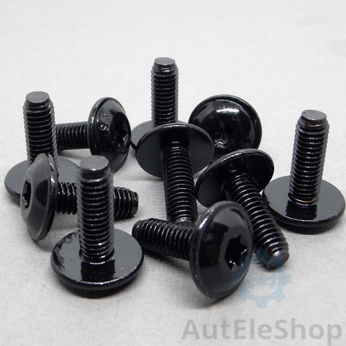 10x schrauben stoßstange - 10x,