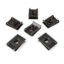 12x Metall Halteklammern für